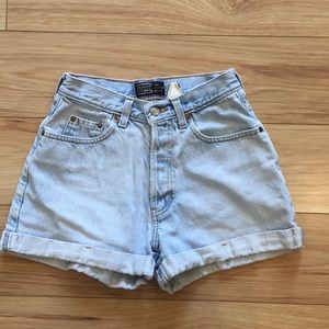 Old Navy Vintage High Waisted Denim Shorts SZ 4